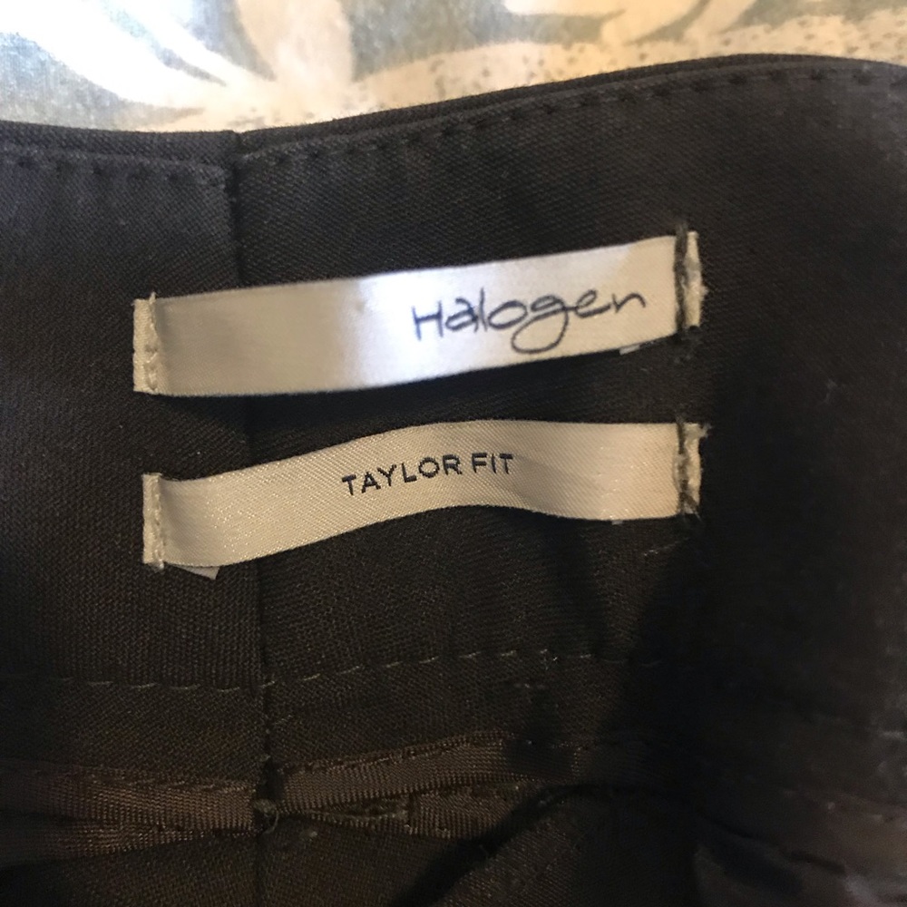 halogen taylor fit pants!
